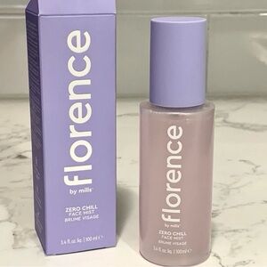 florence by mills Zero Chill Vegan Face Mist - Rose - 3.4 Fl Oz / 100 ml NIB
